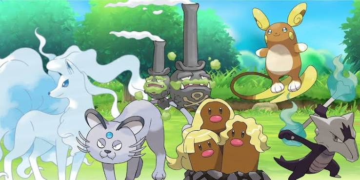 Pokemon regional forms